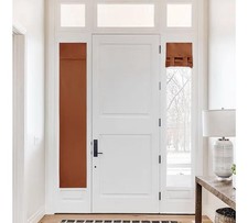 NICETOWN BURNT ORANGE 12x72 French door curtains privacy w/thermal insulation