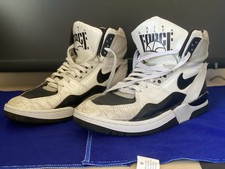 1989 Nike Air Delta Force ST Mens 8.5 SOLE SWAPPED White/Black/Grey Rare - Image 3
