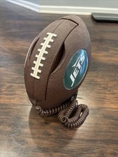 Vintage NFL Football Phone: Jets Logo Telephone NFL-28 official Columbia Tel-Com