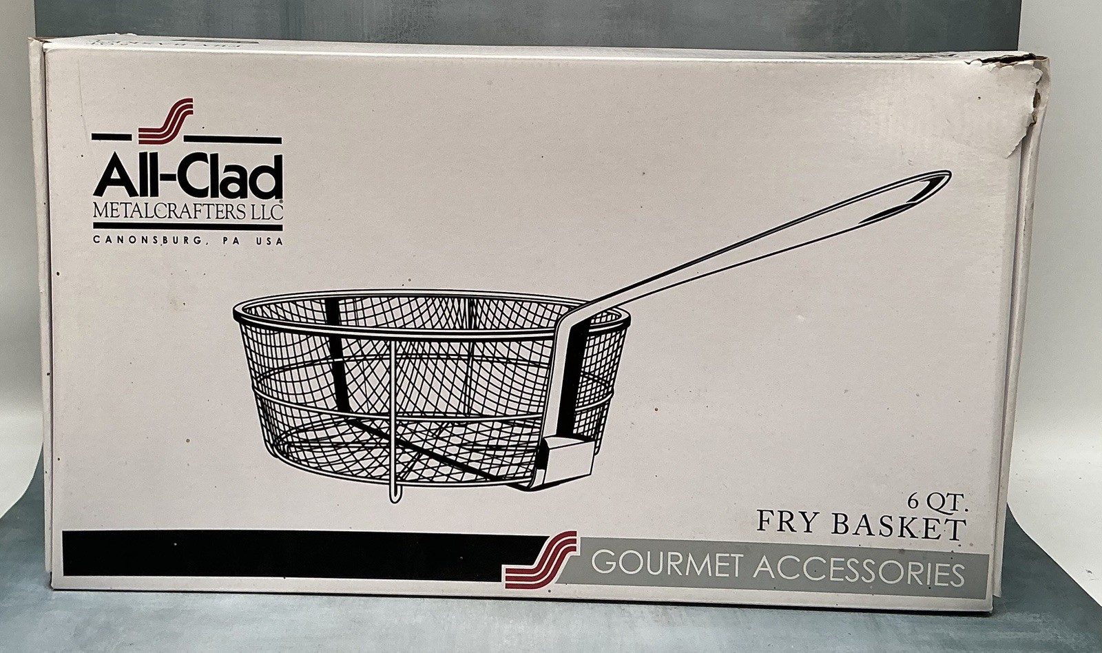 Deep Fried Sign All Clad Stainless Steel 6 QT Deep Fry Basket Mesh Long Handle | eBay