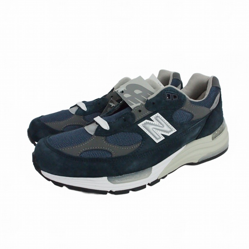 Men 9.5US New Balance Made In Usa 992 Sneakers Shoes Us9.5 Navy