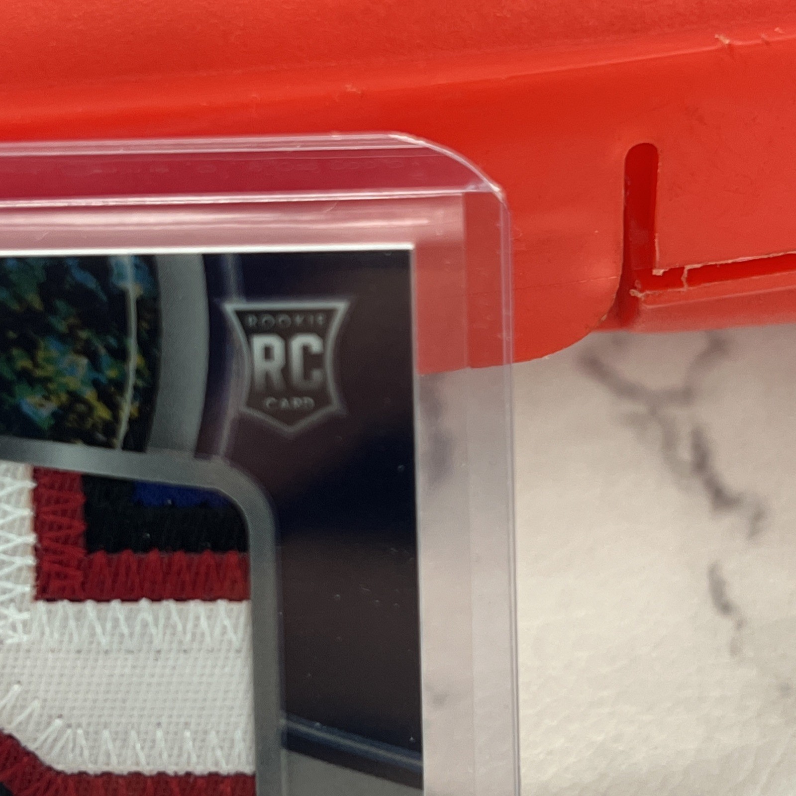 2022 Spectra James Cook Rising Rookie Dual NFL Shield Logoman Tag 1/8 view 8