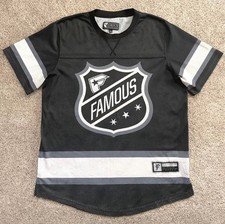 Famous Stars And Straps NHL Style Vented Jersey Men’s Size Large Travis Barker