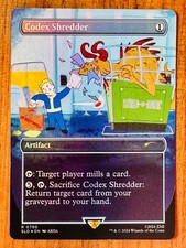 Codex Shredder (Fallout) [Secret Lair Drop Series] MTG NM Foil