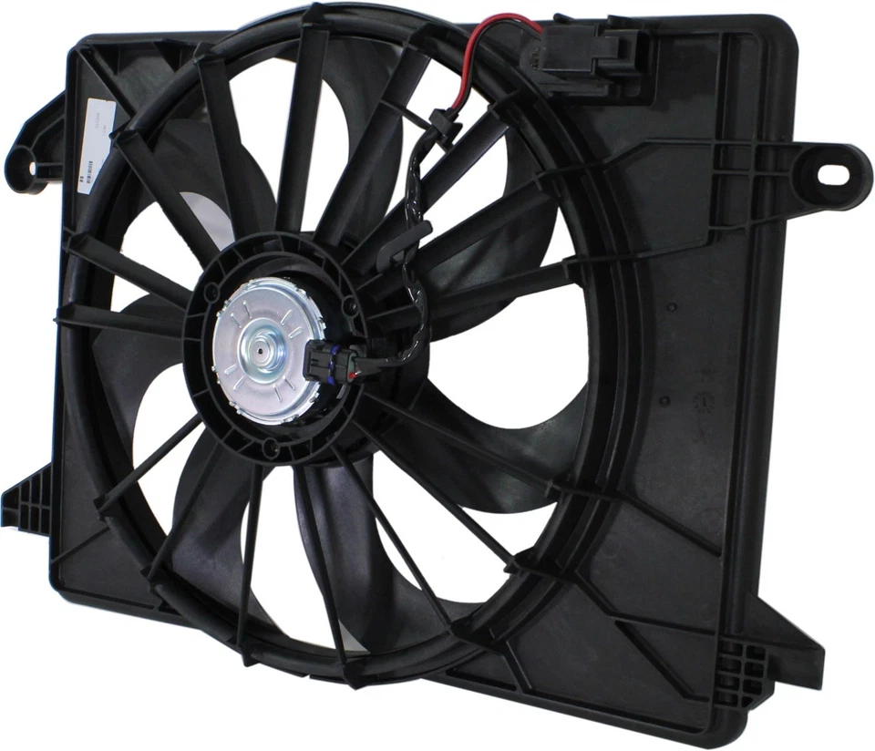 Motor de ventilador de refrigeração condensador CA radiador e radiador Challenger Charger 300 para 09-13 - Imagem 4 de 4