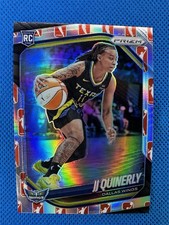 2025 #95 JJ Quinerly Panini Prizm WNBA Logo Prizm RC Wings