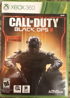 Activision Call of Duty: Black Ops III Xbox 360 Multiplayer Zombies M NTSC