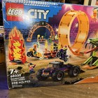LEGO CITY Double Loop Stunt Arena 60339 Motorcycle Stuntz Retired New READ — photo 9
