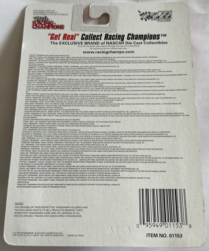 Racing Champions #91 Mike Wallace 1997 Nascar Spam Chevrolet Monte Carlo signiert - Bild 2 von 7