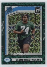 2024 Panini Donruss Optic Preview Green Velocity Prizm Olumuyiwa Fashanu 0rr7