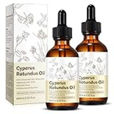 2PK Cyperus Rotundus Oil for Hair Removal Natural Herbal Hair Care Oil Aloe Vera