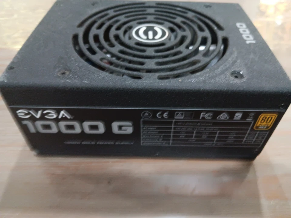 EVGA SuperNOVA 1000 G1 80+ Gold 1000W Fully Modular Power Supply - For Parts - Image 3 of 4