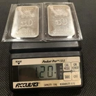 2 1/2 OZ. SILVER BARS - U.S. 1776 LIBERTY - 1 OZ. TOTAL - SEALED!
