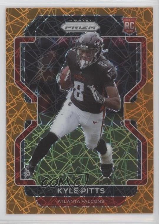 2021 Panini Prizm Rookie Lazer Prizm Kyle Pitts #341 Rookie RC 0h03