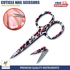 Cuticle Beauty Small Scissor Curved Manicure Toe Nail Scissor Nail Art Shears