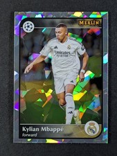 2024-25 Topps Merlin Chrome KYLIAN MBAPPE Atomic Refractor Real Madrid #9
