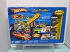 Vtg Hot Wheels Car Crusher Action Playset w/ 5 Cars New Sealed Box 2005 NOS NIP