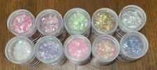Cosmetic Glitter Extra Chunky Nail Face Body Holographic Iridescent Festival Art