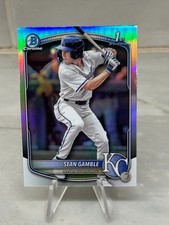 2025 Bowman Draft Chrome #BDC-178 Sean Gamble 1st Bowman Refractor