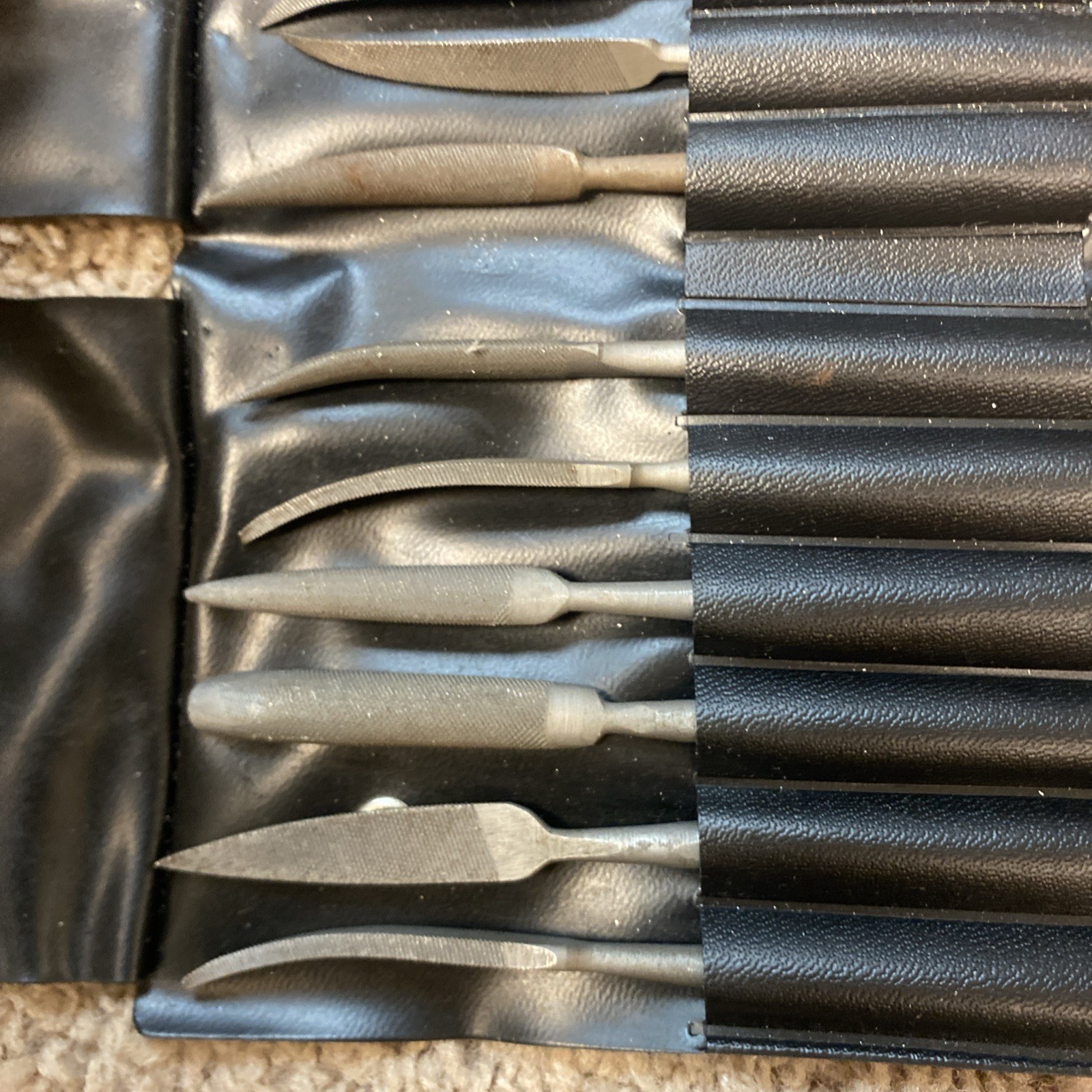 Machinist Tool BLUNDELL 12 Assorted Diemaker, Riffler Files Cut 0- England