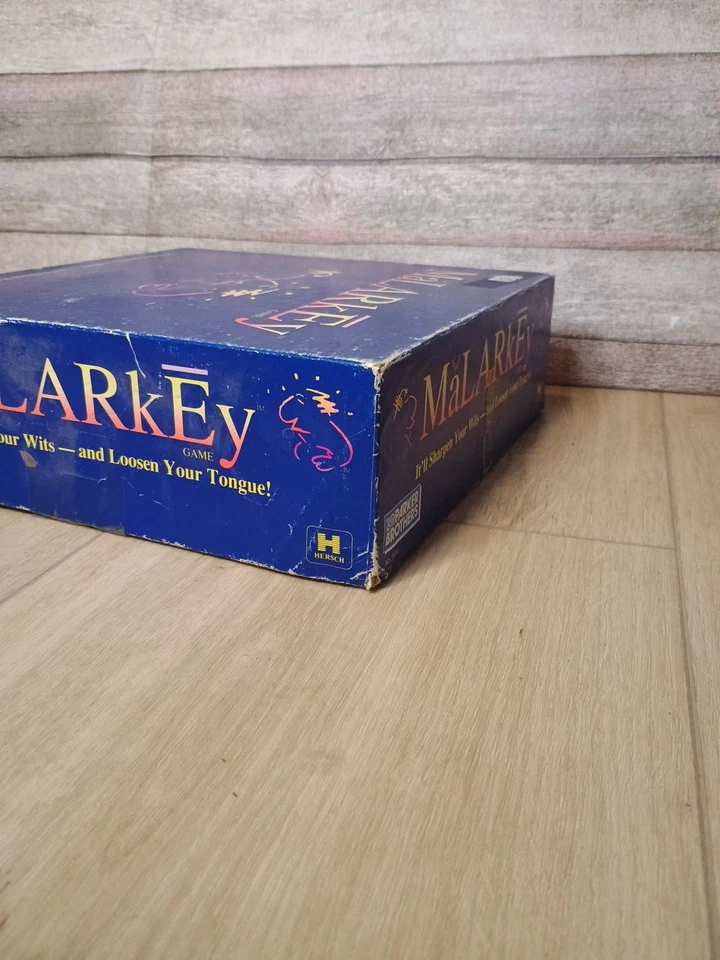  Vintage Malarkey Board Game Parker Brothers 1991 Edition Family Fun - Image 3 of 4