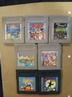 Nintendo Gameboy Game Lot of 7 Tetris Dr. Mario Land Gex Looney Tunes TNNT Bugs