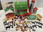 Ward Garden Mark Farm Play Set W/ Barn Silos Animals Montgomery No. 851 Vintage