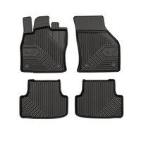 Frogum FußMattensatz Autoteppich TPE FüR Seat Leon Kasten/SchräGheck 5F1