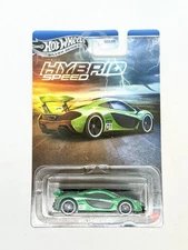 2025 Hot Wheels Silver Series Hybrid Speed McLaren P1 Green Race Car Die Cast