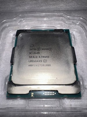 Intel Xeon W-2145 3.70GHz 8-Core 11 MB LGA2066 Server CPU Processor SR3LQ 140W