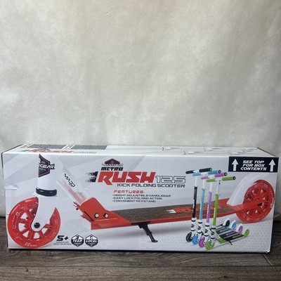 Madd Gear Metro Rush 125 Kick Folding Scooter Green 5+ New 