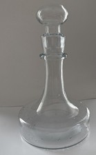 Holmegaard Skibsglas Karaffe- Design Per Lütgen Dänemark Vintage Weindekanter 1L