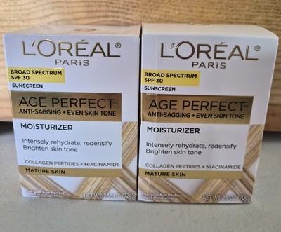 2 x L'Oréal Paris Age Perfect Collagen Expert Day Moisturizer with SPF 30