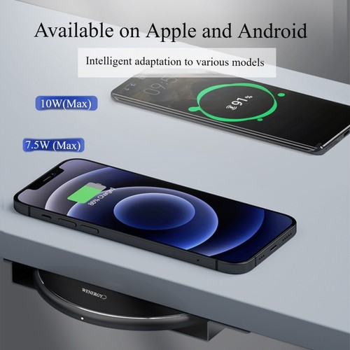 10W wireless charger, compatible with iPhone, suitable for Samsung series - 第 6/7 張圖片