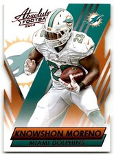 2014 Panini Absolute #86 Knowshon Moreno Die Cut Retail Red