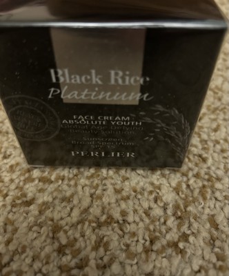 Face Cream Perlier Black Rice Platinum Absolute Youth Age Defying SPF15 1.7 fl 