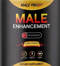 Male Pro Edge Extra Strength Mens Health Support Dietary Supplement 30 Capsules
