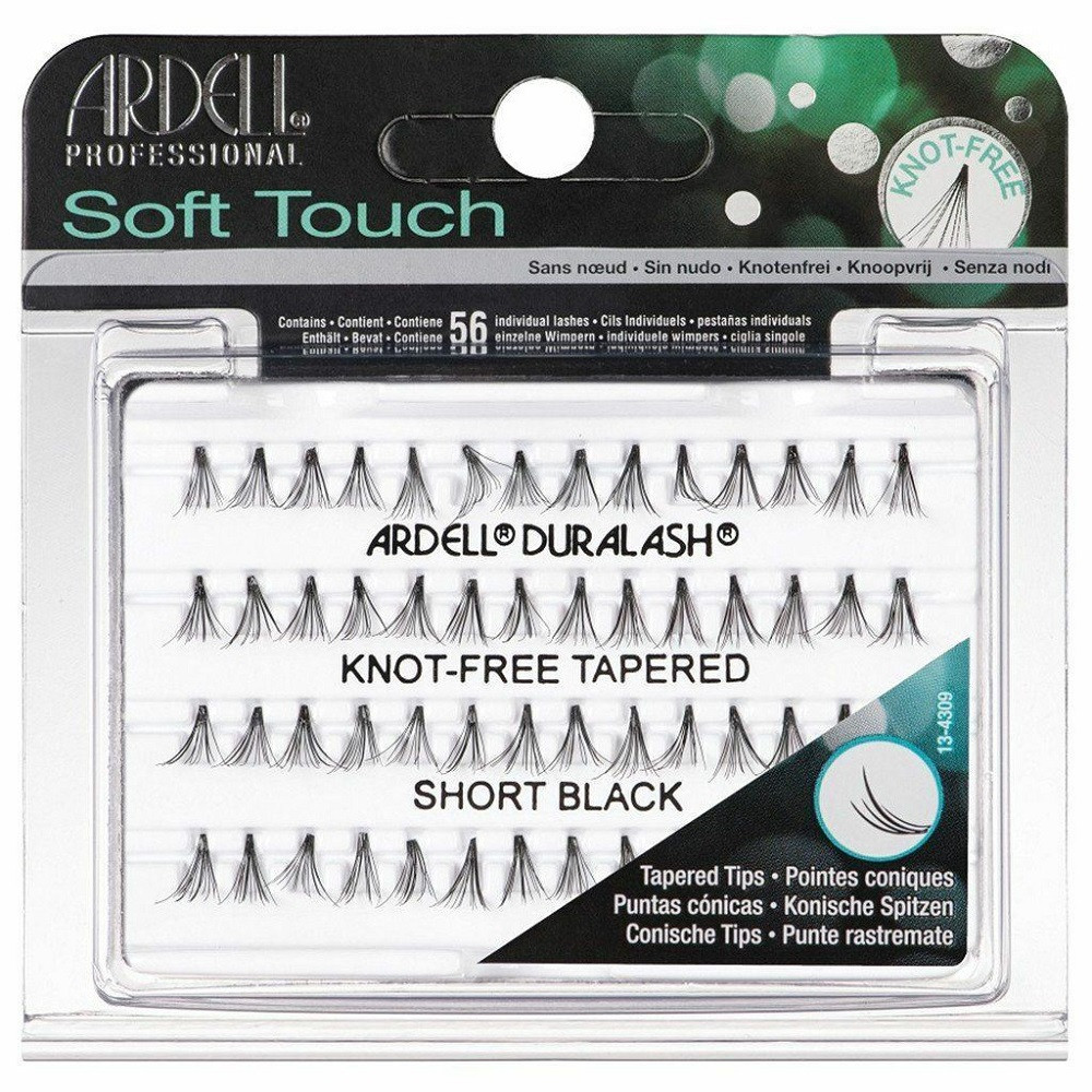 074764682833 Короткие кепки Ardell Soft Touch без узлов черные 56 ш P1 3490₽