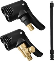FranzöSisches Ventil Adapter Messing Fahrrad Autoventil ReifenfüLler 2 StüCk