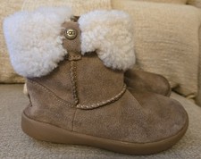Ugg Ramona Chestnut Kids Boots UK 8 USA 9 Toddler S/N 109557 1T Pre-owned