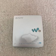 SONY MZ-EH50 Portable MiniDisc MD Walkman Player Silver Audio Device for parts