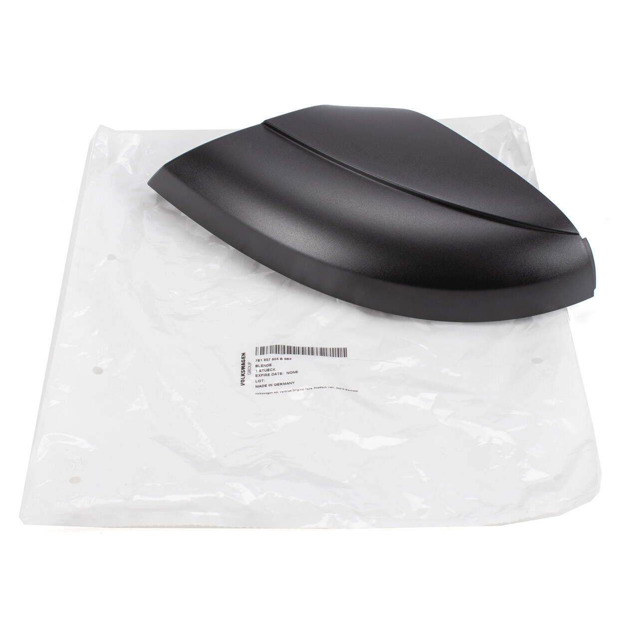 Spiegelkappe Unten Rechts Für VW Amarok T5/T6/T6.1 - Schwarz