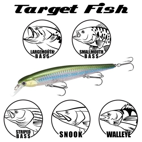 Puntero delgado LUCKY CRAFT 112MR - 238 Ghost Minnow (1 cantidad) - Imagen 6 de 7