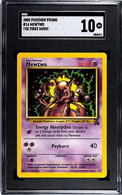 Mewtwo #14 (SGC 10 GRADED GEM MINT) Original Black Star Mewtwo #14 (SGC 10 GRADED GEM MINT) Original Black Star