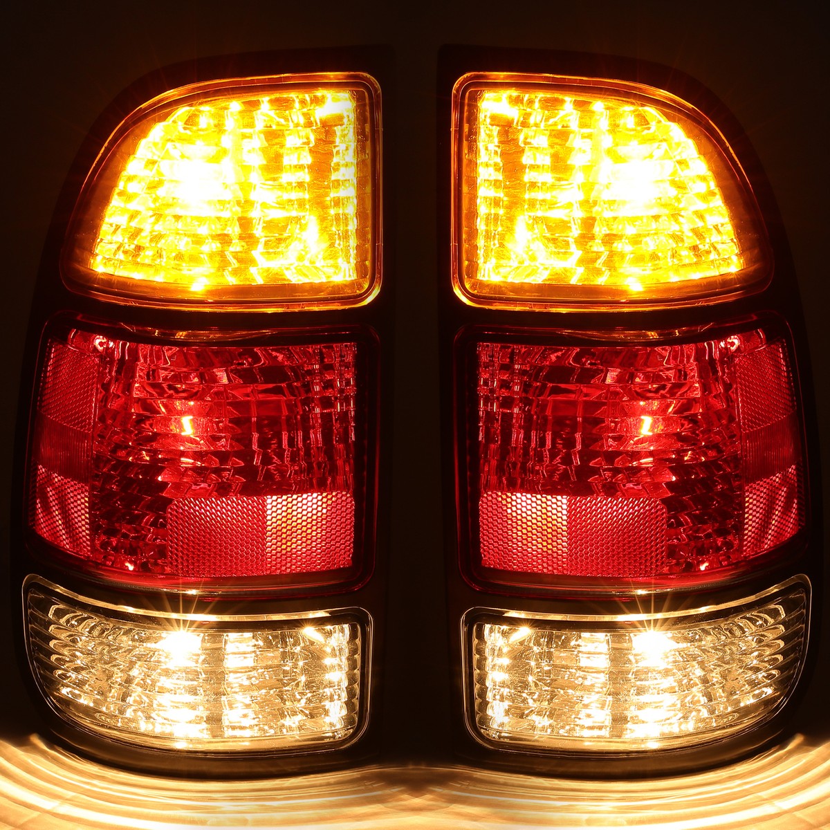For Toyota Tundra 2000-2006 Pickup Pair Tail Lights Brake