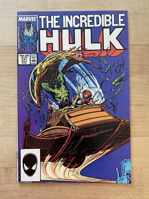 INCREDIBLE HULK #331 - 1ST SMART GRAY HULK! MARVEL COMICS, TODD