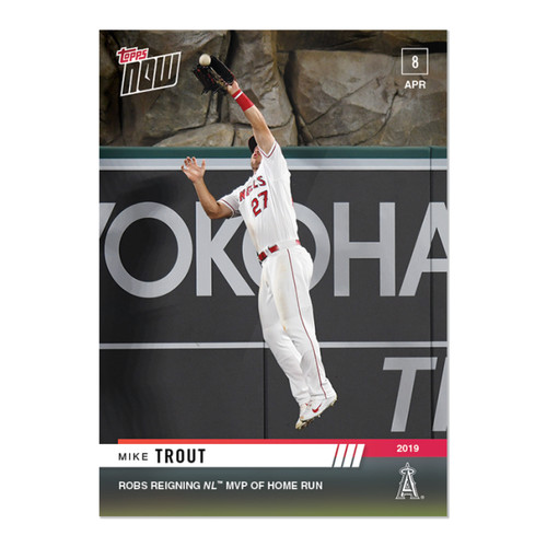 2019 Topps Now 62 Mike Trout
