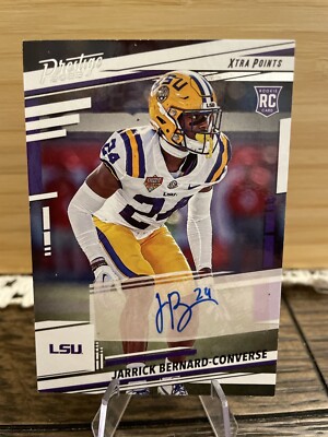 2023 Chronicles Draft Jarrick Bernard-Converse LSU Xtra Points Autograph Rookie 