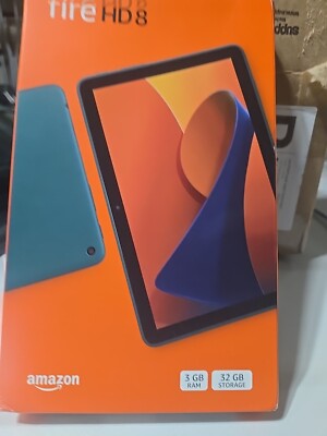 Open Box Amazon Fire HD8 2024 8'' HD tablet with Wi-Fi 3GB / 32 GB, Emerald Green