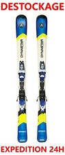 Ski Bambino Usato DYNASTAR TEAM SPEED Taglia: 120 Cm = 1 Metro 20 + Fissaggi.